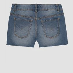 Hudson Jeans Cut-Off Side Vent Short - True Blue