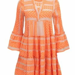 BEACH HAUS Lla Dress - Neon Orange 6 BEACH HAUS Lla Dress - Neon Orange -ANNA-KACI SHOP M00196044469269 1536240308