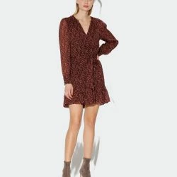 Walter Baker Leighton Dress, Black Cherry