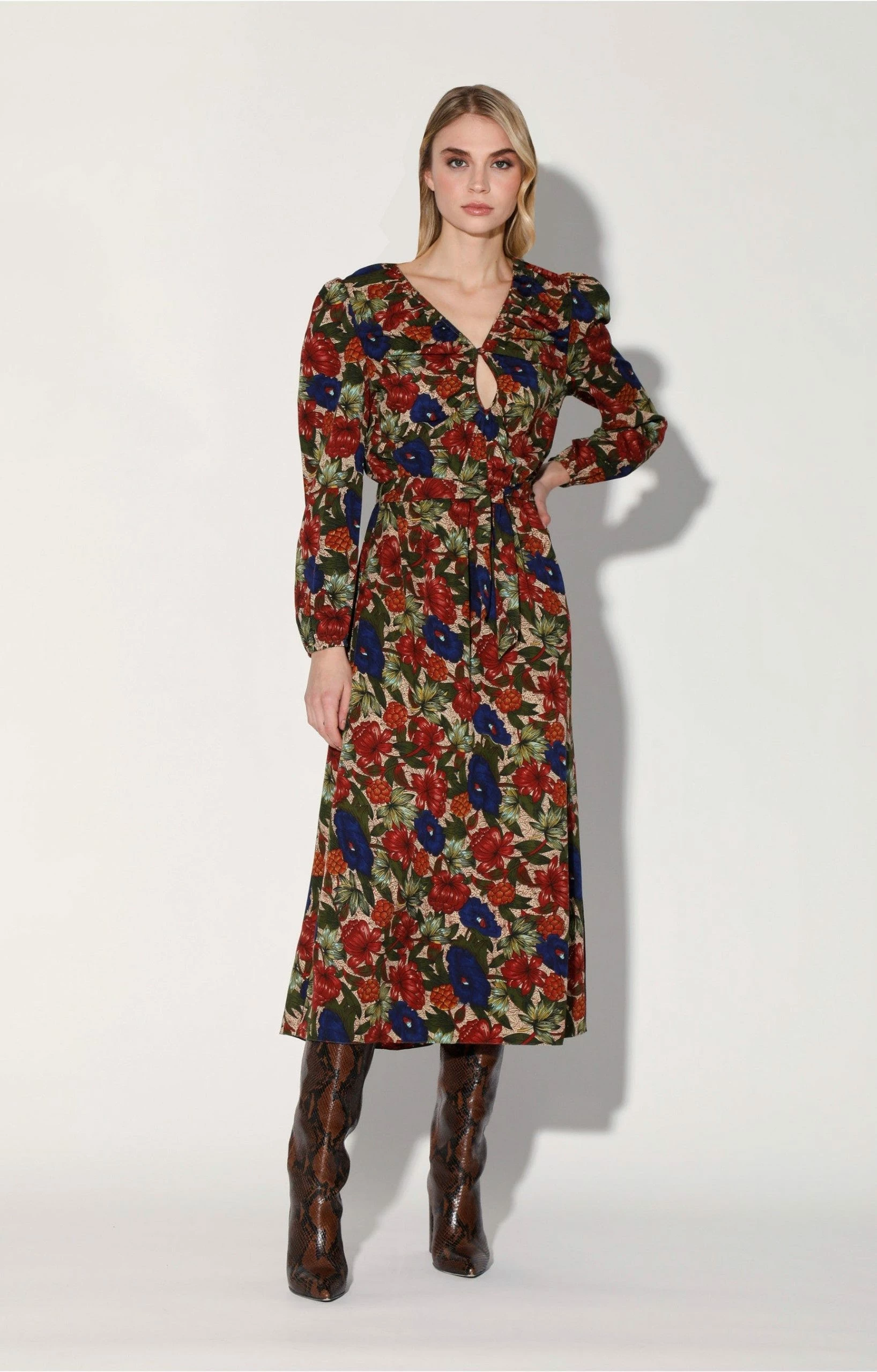 Walter Baker Viva Dress, Royal Garden 2 Walter Baker Viva Dress, Royal Garden - Image 2