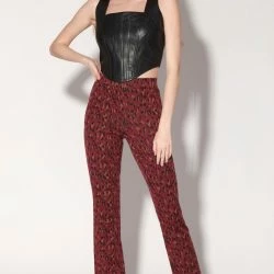 Walter Baker Sicily Pant - Dali Leopard Knit