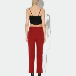 Walter Baker Fallon Pant, Merlot - Suiting -ANNA-KACI SHOP M00196223035773 2976138915