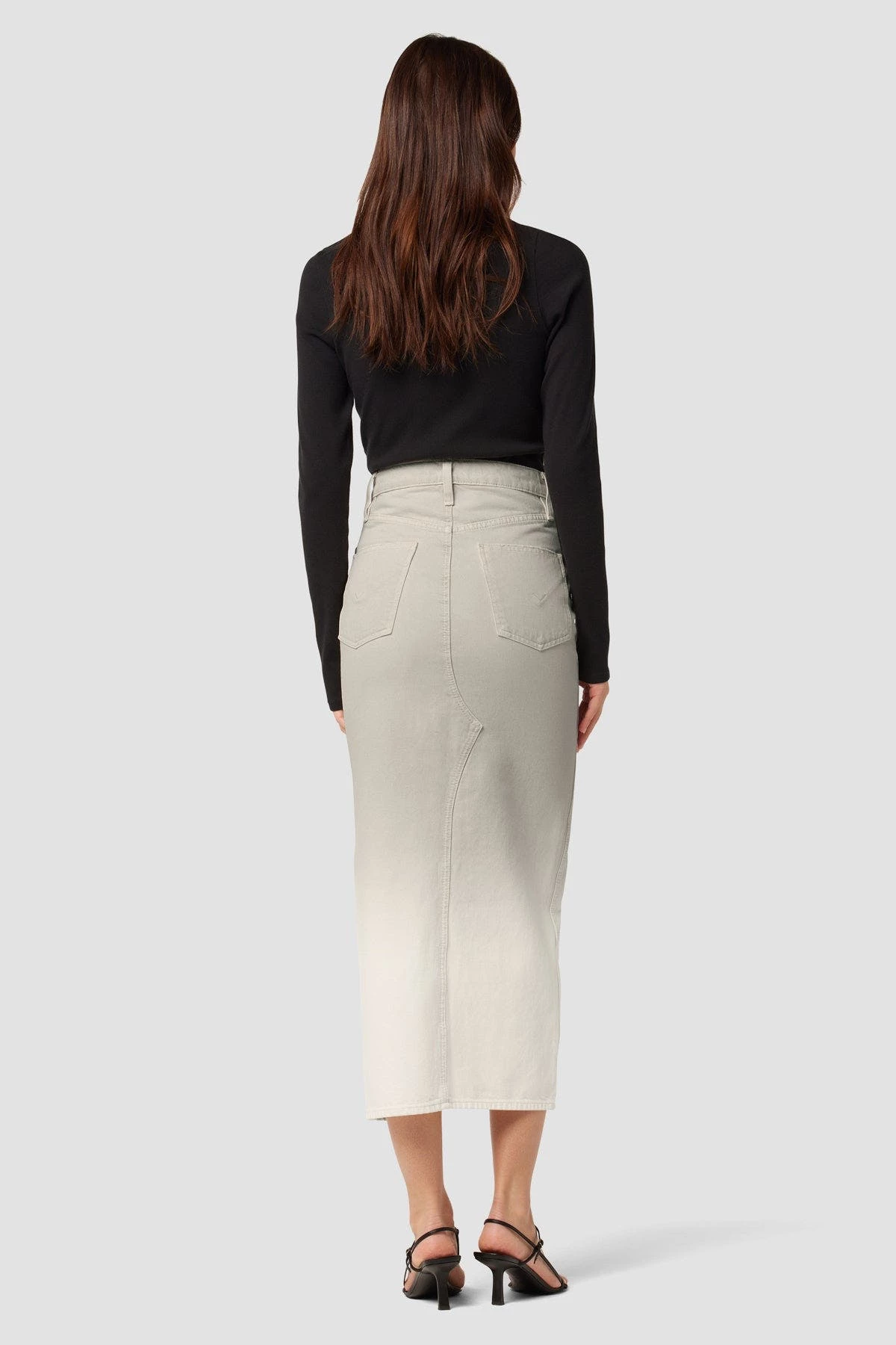 Hudson Jeans Igh-Rise Reconstructed Pencil Skirt 7 Hudson Jeans Igh-Rise Reconstructed Pencil Skirt - Image 7