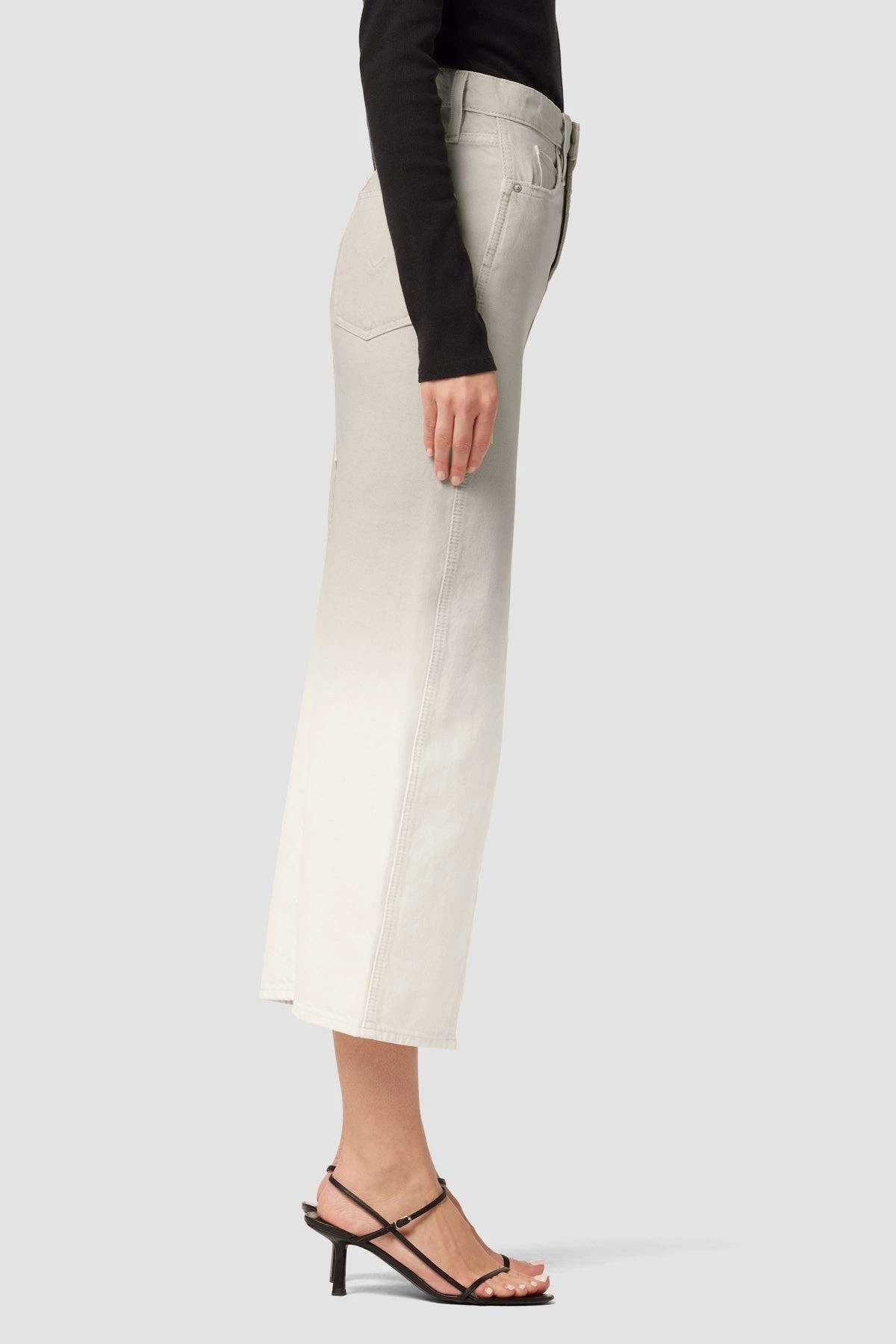 Hudson Jeans Igh-Rise Reconstructed Pencil Skirt 2 Hudson Jeans Igh-Rise Reconstructed Pencil Skirt - Image 2