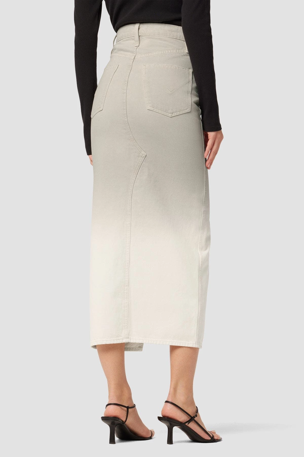 Hudson Jeans Igh-Rise Reconstructed Pencil Skirt 3 Hudson Jeans Igh-Rise Reconstructed Pencil Skirt - Image 3