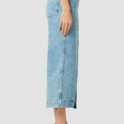 Hudson Jeans Asymmetrical Front Pencil Skirt - Rose Garden 11 Hudson Jeans Asymmetrical Front Pencil Skirt - Rose Garden -ANNA-KACI SHOP M00196450010048 1315132979