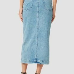 Hudson Jeans Asymmetrical Front Pencil Skirt - Rose Garden 12 Hudson Jeans Asymmetrical Front Pencil Skirt - Rose Garden -ANNA-KACI SHOP M00196450010048 3426295966