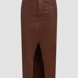 Hudson Jeans Reconstructed Skirt - Coated Tortoise Shell 14 Hudson Jeans Reconstructed Skirt - Coated Tortoise Shell -ANNA-KACI SHOP M00196450038172 3790256536