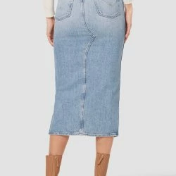 Hudson Jeans Reconstructed Skirt - Offshore -ANNA-KACI SHOP M00196450047662 166008617