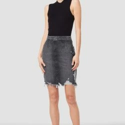 Hudson Jeans Clean Front Pencil Skirt -ANNA-KACI SHOP M00196450049031 1052803400