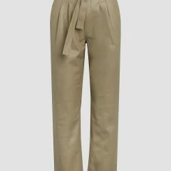 Hudson Jeans Remi High-Rise Paper Bag Vegan Leather Ankle Pant -ANNA-KACI SHOP M00196450055896 610685397