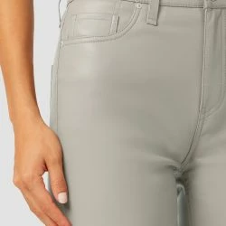Hudson Jeans Remi High-Rise Vegan Leather Straight Pant - Moonrock 9 Hudson Jeans Remi High-Rise Vegan Leather Straight Pant - Moonrock -ANNA-KACI SHOP M00196450085008 218729300
