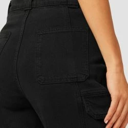 Hudson Jeans Igh Rise Wide Leg Cargo Pant - Black -ANNA-KACI SHOP M00196450105270 1774628261