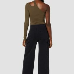 Hudson Jeans Igh Rise Wide Leg Cargo Pant - Black -ANNA-KACI SHOP M00196450105270 3732431981