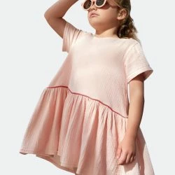 OMAMImini Girls Hi-Low Drop Waist Dress -ANNA-KACI SHOP M00196704027402 4292032870 scaled