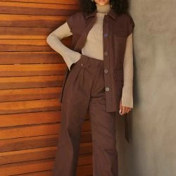 Crescent Sheldon Pants -ANNA-KACI SHOP M00196704767988 583434792