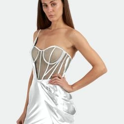 SOHUMAN Chana White Silver Maxi Dress -ANNA-KACI SHOP M00196704911725 1683774448