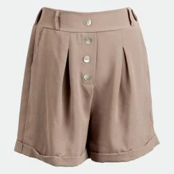 SOHUMAN Eileen Brown Shorts -ANNA-KACI SHOP M00196704913088 3644039927