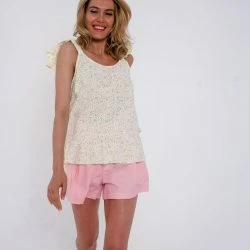 SOHUMAN Giuliana Pink Shorts -ANNA-KACI SHOP M00196704913095 2607701122