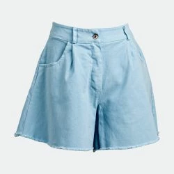 SOHUMAN Elodie Blue Midi Shorts