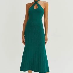 Crescent Robin Lurex Knit Midi Dress 12 Crescent Robin Lurex Knit Midi Dress -ANNA-KACI SHOP M00197094652298 177198408