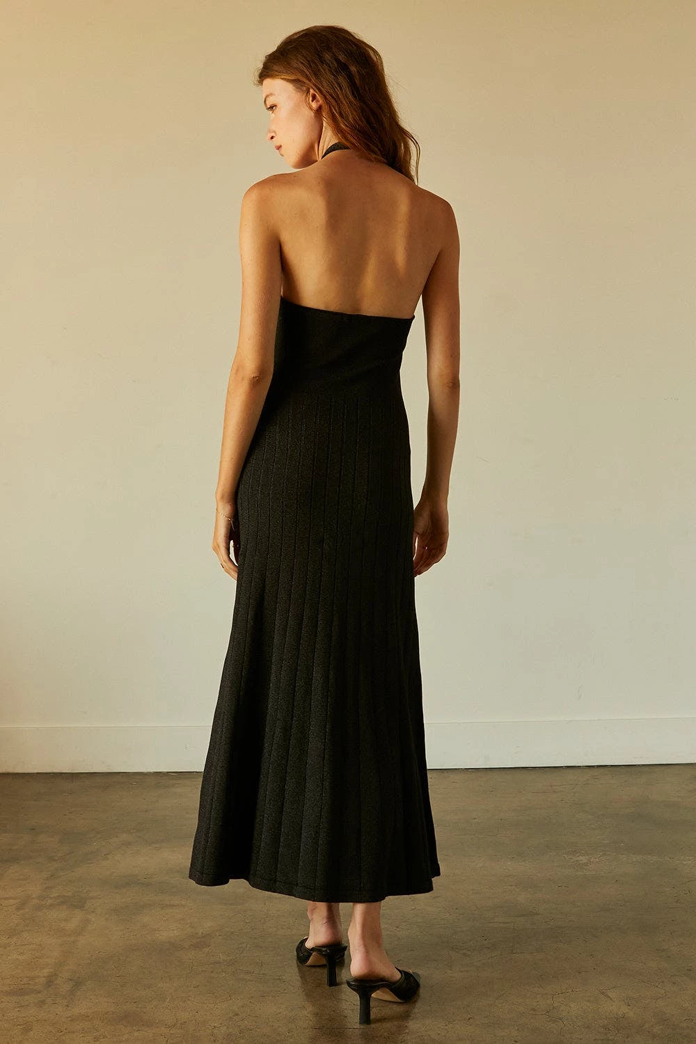 Crescent Robin Lurex Knit Midi Dress 4 Crescent Robin Lurex Knit Midi Dress - Image 4