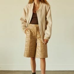 Crescent Amanda Vegan Leather Bermuda Shorts 11 Crescent Amanda Vegan Leather Bermuda Shorts -ANNA-KACI SHOP M00197094653455 1043375138