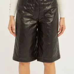 Crescent Amanda Vegan Leather Bermuda Shorts 9 Crescent Amanda Vegan Leather Bermuda Shorts -ANNA-KACI SHOP M00197094653455 1746191250