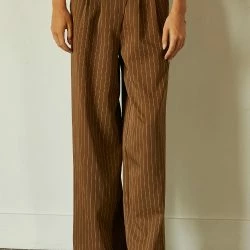 Crescent Gwen Pinstripe Trousers