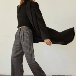 Crescent Gwen Pinstripe Trousers -ANNA-KACI SHOP M00679529611488 1798014751