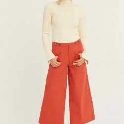 Crescent Elena Culotte Pants -ANNA-KACI SHOP M00679529636627 596462906