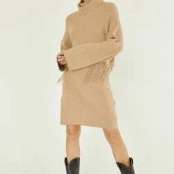 Crescent Joelle Sweater Dress -ANNA-KACI SHOP M00679529736280 3046120674