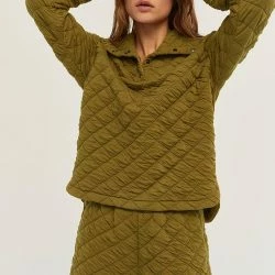 Crescent Sharon Quilted Shorts -ANNA-KACI SHOP M00679529917306 3304187393