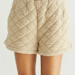 Crescent Sharon Quilted Shorts