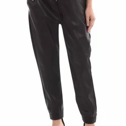 Avec Les Filles Aux Leather Joggers