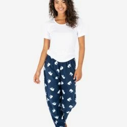 Leveret Womens Christmas Fleece Pants
