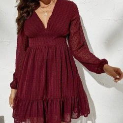 Anna-Kaci Swiss Dot Patterned Dress -ANNA-KACI SHOP M00720073776540 3741016063