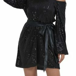 Anna-Kaci Women's Batwing Sleeve Sequin Party Dress -ANNA-KACI SHOP M00762501272347 3834109927