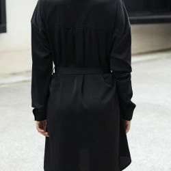 Anna-Kaci Solid Button Down Polo Dress -ANNA-KACI SHOP M00762501277717 4057816015