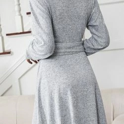 Anna-Kaci Tie Waist Wrap Dress -ANNA-KACI SHOP M00762501277946 1556667603