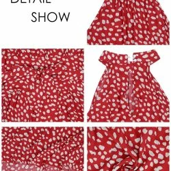 Anna-Kaci Halter Neck Ruffle Maxi Dress -ANNA-KACI SHOP M00762501280106 199346973