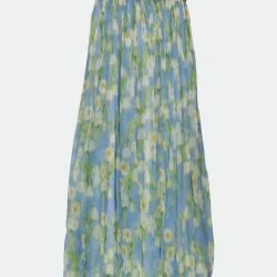 Carolina Herrera Women's Cielo Multi Gathered Midi Skirt - 4