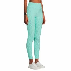 SOBEYO Womens' Legging Bubble Stretchable Mint