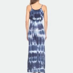 White Mark Kalea Tie Dye Overlay Maxi Dress -ANNA-KACI SHOP M00840060414122 2232087616