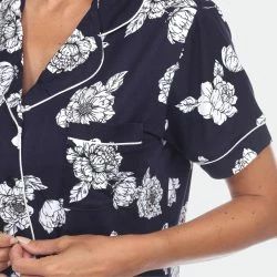 White Mark Short Sleeve Floral Pajama Set -ANNA-KACI SHOP M00840060471569 4092898829 scaled