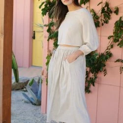 Rachel Pally Linen Olivia Skirt