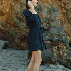 Rachel Pally Gauze Alba Dress - Black -ANNA-KACI SHOP M00840091859268 418900427