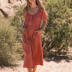 Rachel Pally Gauze Elodie Dress