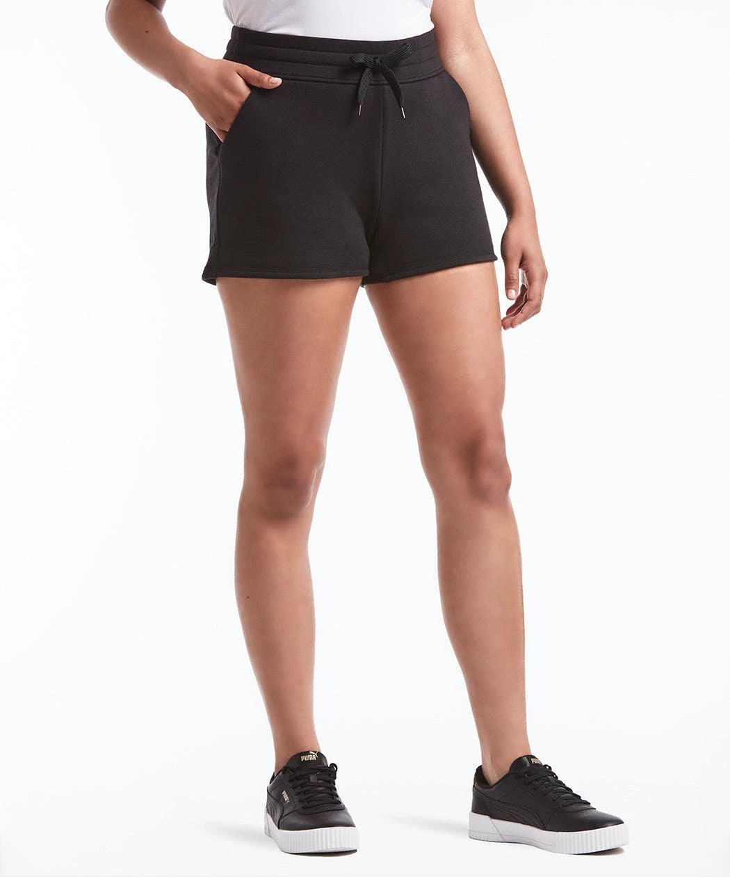 Public Rec Luxe Fleece Short | Women's Black 1 Public Rec Luxe Fleece Short | Women's Black