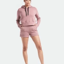 Public Rec Luxe Fleece Short | Women's Mauve -ANNA-KACI SHOP M00840243613663 4026831097